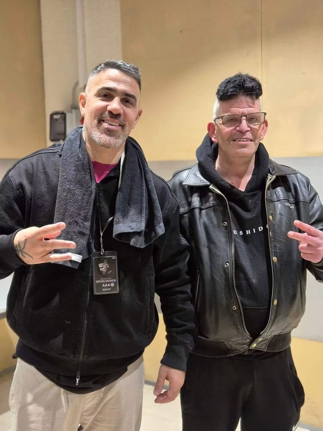 Guido Vroemen with Bushido
